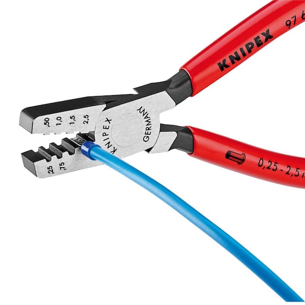 KNIPEX Pinzas de Electricista 9-1/4 Rojo - Pinzas para Electricista y  Herrero - 10N834