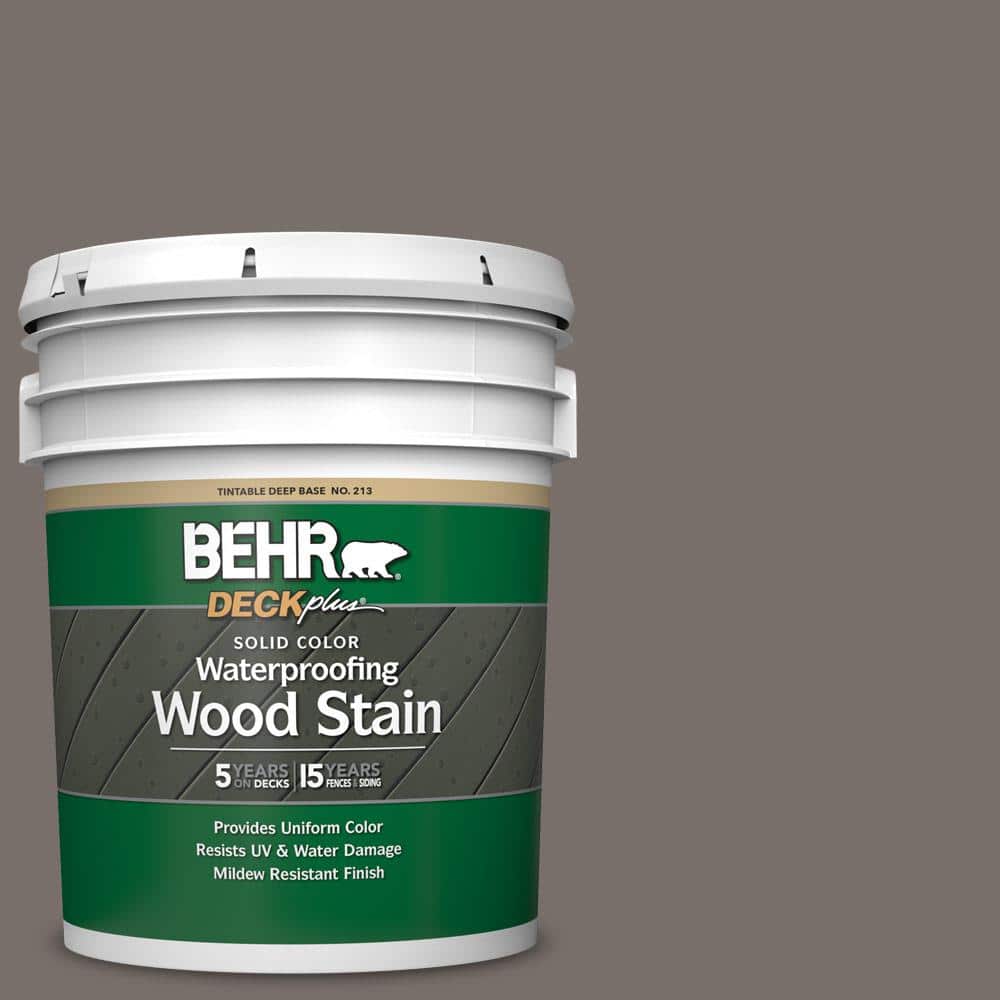5 gal. #N200-6 Kindling Solid Color Waterproofing Exterior Wood Stain