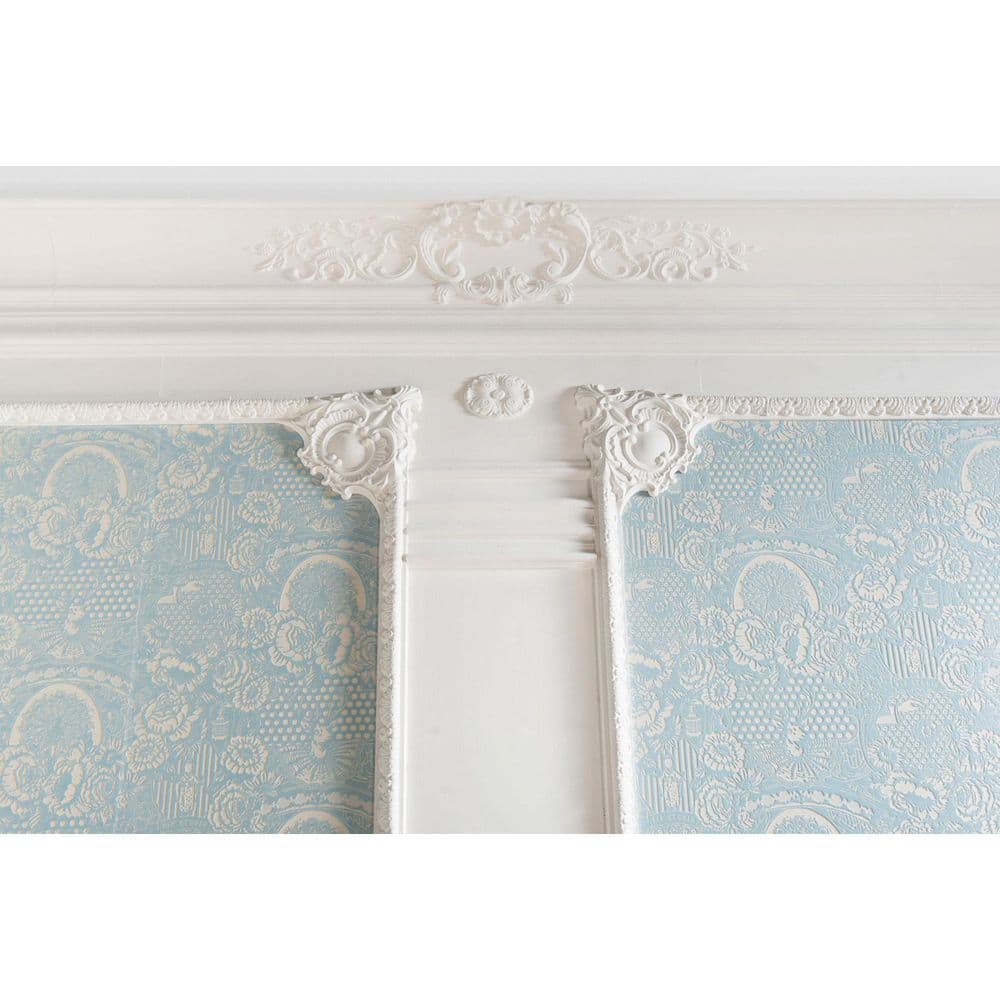 7-1/4 in x 7-1/4 in x 78-3/4 in Primed White High Density Polyurethane Crown Moulding