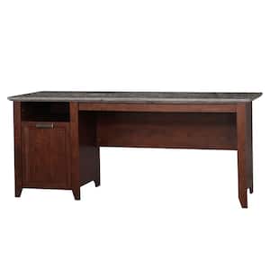 Kenneth 71 in. Rectangular Cherry and Gray Oak Wood 1-Drawer Writing Desk