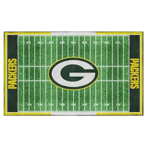 Green Bay Packers 6 ft. x 10 ft. Plush Area Rug