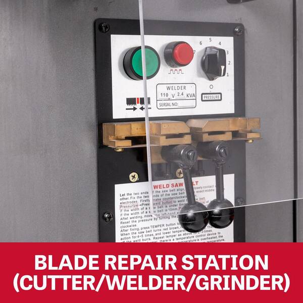 Jet 12 in. Continuous Variable-Speed Vertical Bandsaw, 1 HP, 110V