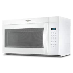 30 in. Over-the-Range Microwave in White with Express Cooking Buttons