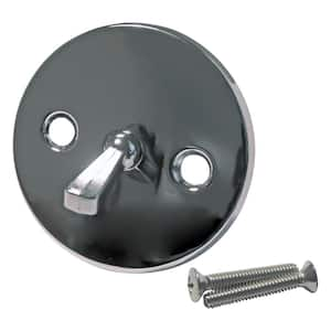 960-041A Waste and Overflow Trip Lever Plate in Polished Chrome