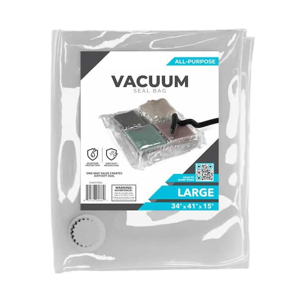 Vacuum bags for clothes home depot sale