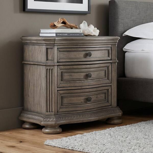 Signature DESIGN BY ASHLEY Ardenfield Brown 3 Drawer 33 in. W