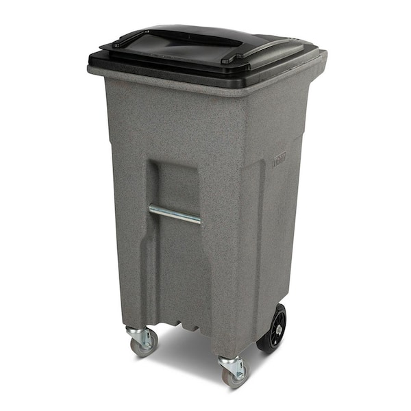 Toter 4-Wheel Trash Cart with Lid