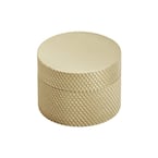 Amerock Transcendent 1 1 4 In Dia 32 Mm Matte Black Matte Gold Cabinet Knob Bp196732mbmg The Home Depot