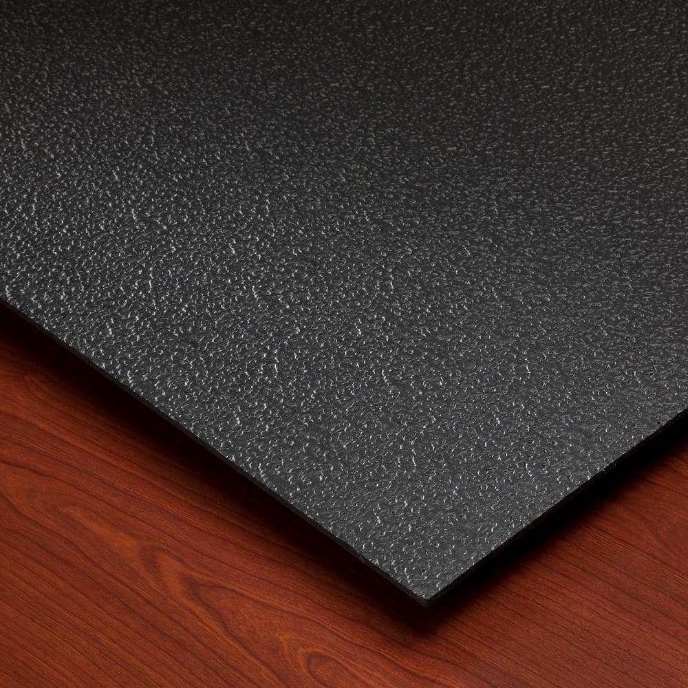 Black 23.75'' x 23.75'' Waterproof Vinyl Ceiling Tile