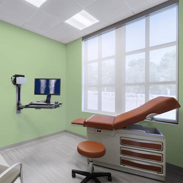 1 gal. #M370-4 Chervil Leaves Dead Flat Interior Paint