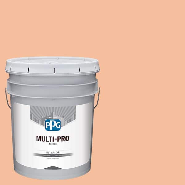 MULTI-PRO 5 gal. PPG1196-4 Shrimp Boat Eggshell Interior Paint