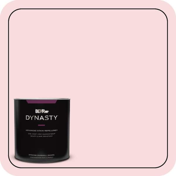 1 qt. #130C-1 Powdered Blush Eggshell Enamel Interior Stain-Blocking Paint & Primer