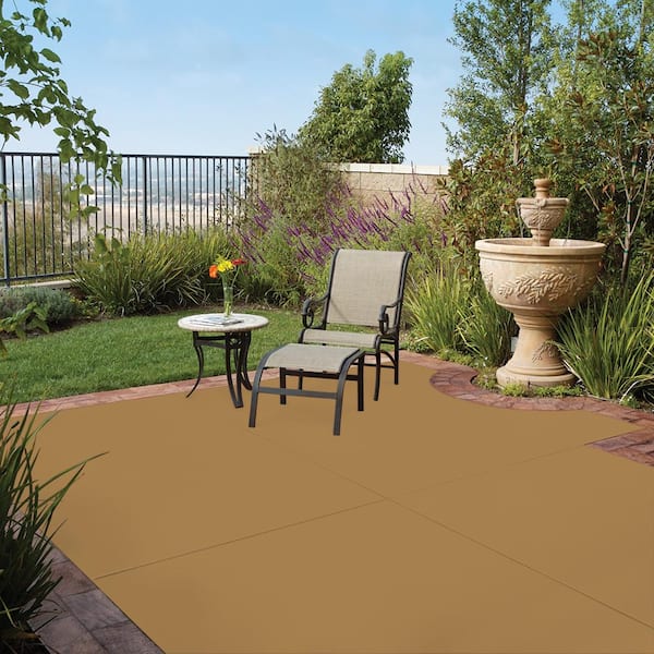 1 gal. #PFC-30 Clay Terrace Solid Color Flat Interior/Exterior Concrete Stain