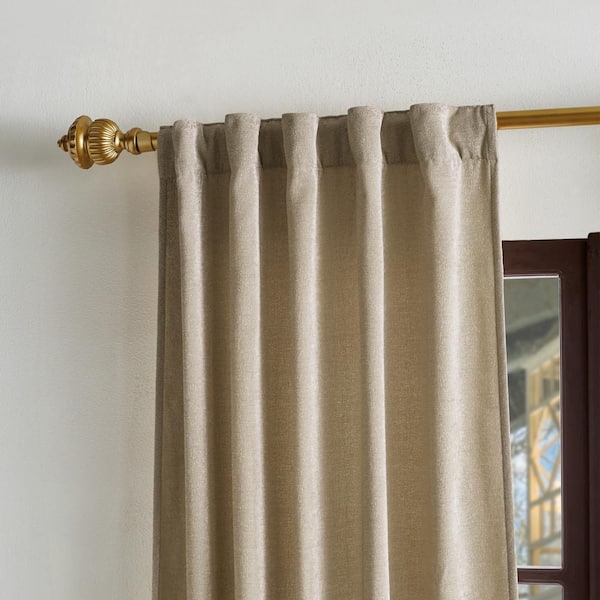 Sunlit Luxury Design Brushed Nickel Oval Shower Curtain Hooks