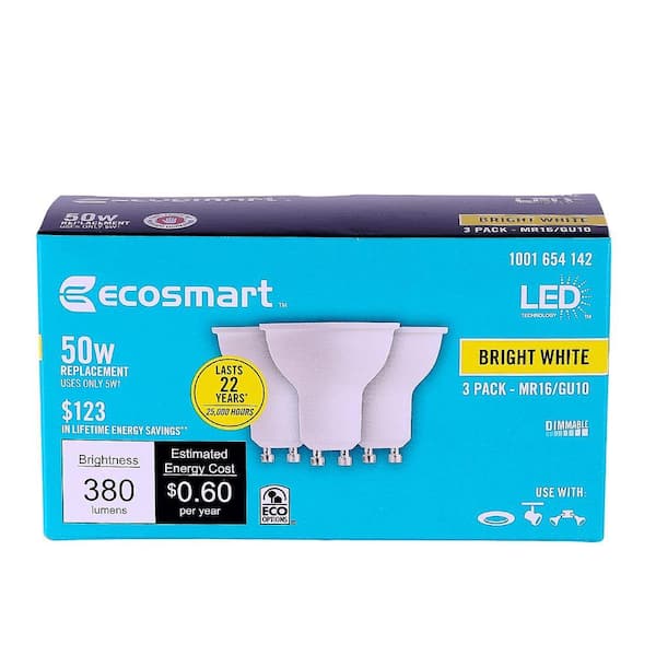 Spot LED MR16 6W 12V (50W) 350lm - Blanc du Jour 6000K