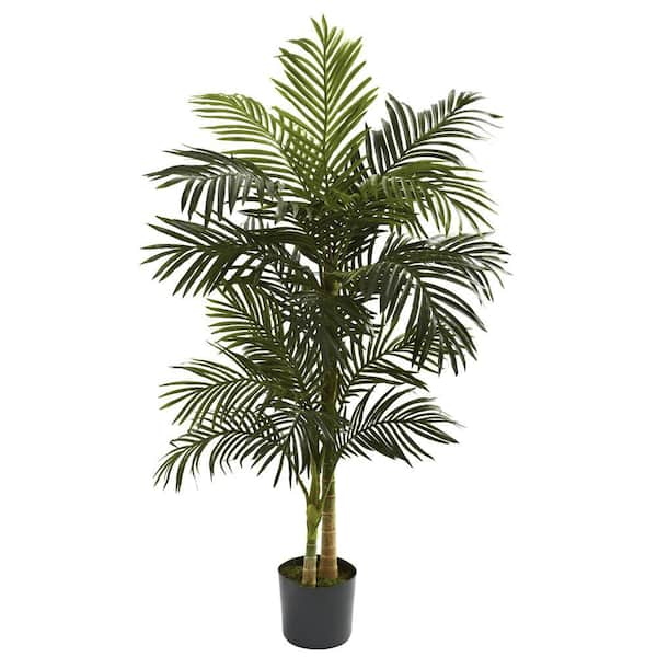 Nearly Natural Indoor 5 Ft Golden Cane Palm Artificial Tree 5358 The