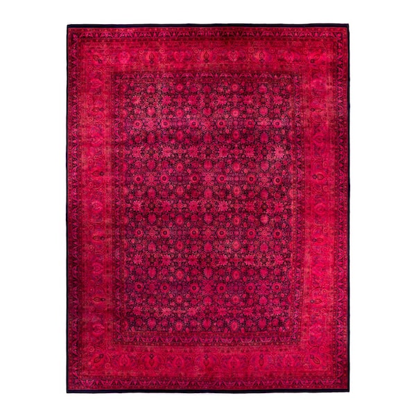 Chloe & Olivia Home Fine Vibrance, One-of-a-Kind Handmade - Blue, 15 ft. 10 in. x 11 ft. 10 in. Area Rug