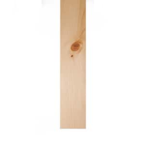 1 in. x 3 in. x 8 ft. Primed Kiln-Dried Finger Joint pine Board
