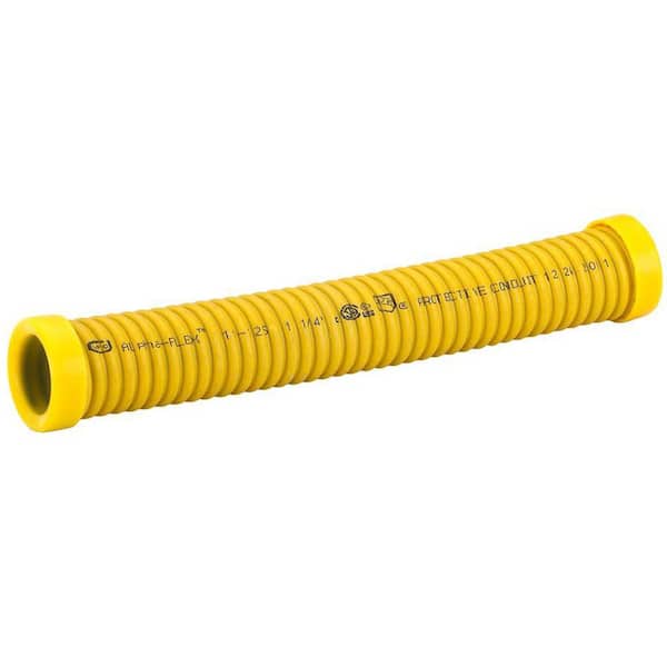 HOME-FLEX 1-1/4 in. CSST Coated Steel Protective Conduit for up to 3/4 in. CSST Tubing