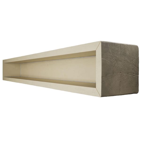 Fence Daddy 2-ft H x 0.25-ft W Almond Vinyl Fence Post (Assembled)