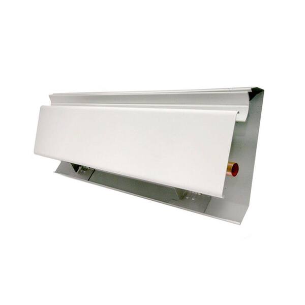 Slant/Fin Multi/Pak 80 6 ft. Hydronic Baseboard with Fully Assembled H-3  Element and Enclosure in Nu White 103-401-6 - The Home Depot