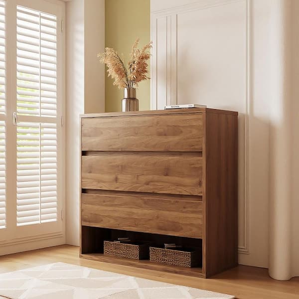 29.92 in. H x 29.92 in. w Brown Wood Shoe Storage Cabinet