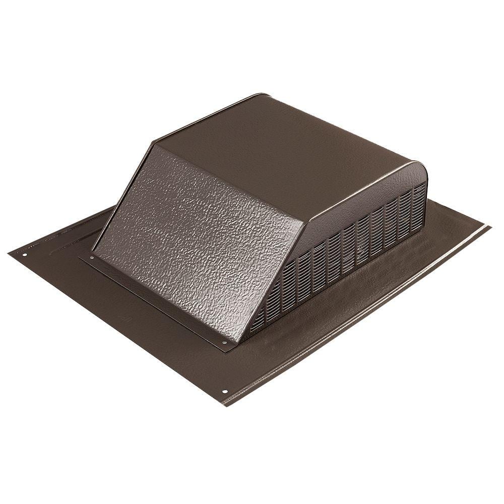 60 sq. in. NFA Galvanized Slant Back Roof Louver Vent in Brown price history on PriceWatchPro