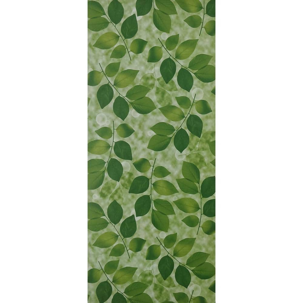 Leaves Green Vinyl Strippable Roll (Covers 26.6 sq. ft.)