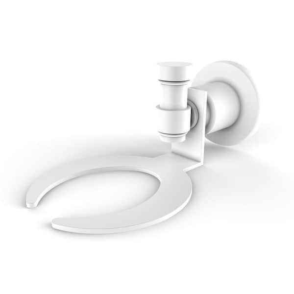 Allied Brass Washington Square Collection Wall Mounted Soap Dish in Matte White