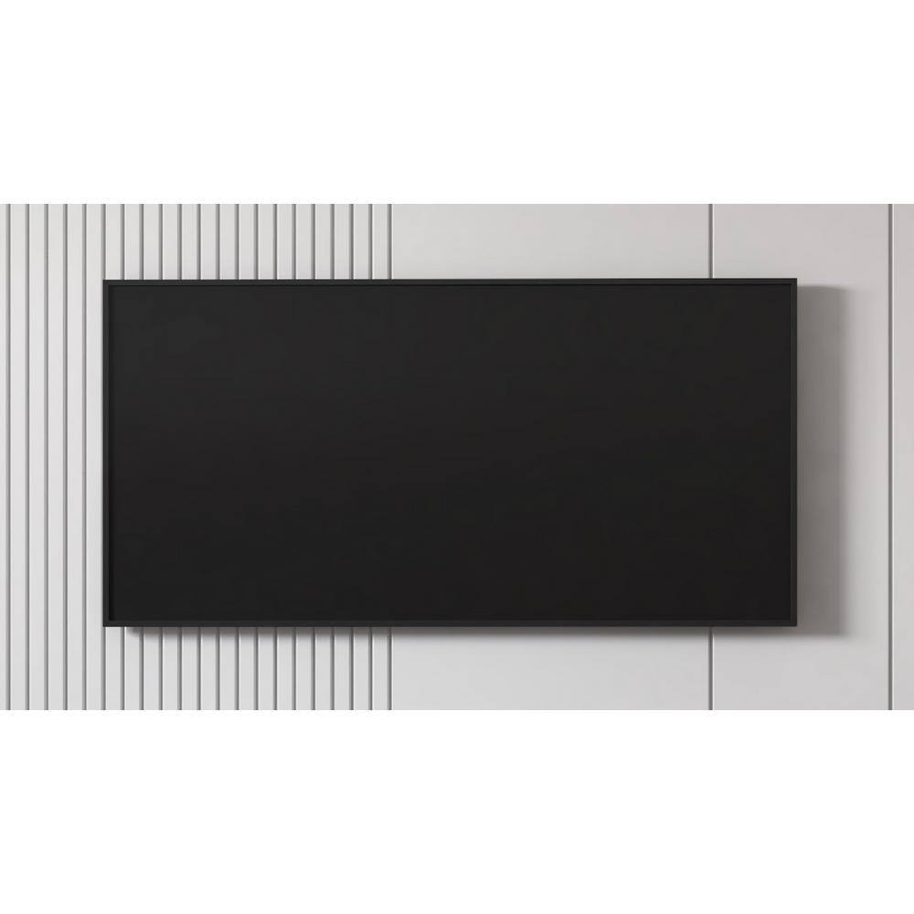Slim Black Infrared Electric Panel Heater, 800 Watt