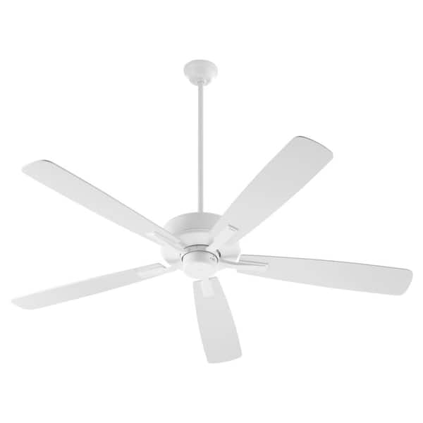 quorum Ovation 60 in. Studio White 5-Blade Ceiling Fan