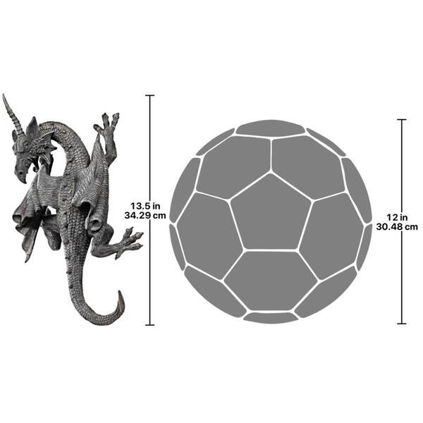 Design Toscano Dragon Blade Novelty Statue QS92707 - The Home Depot