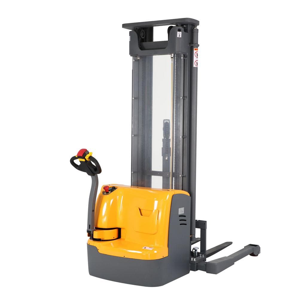 220 in. Lift Height 3300 lbs. Curtis Control Full Electric Pallet Stacker Straddle Walkie Forklift 24V/200AH GEL Battery price history on PriceWatchPro