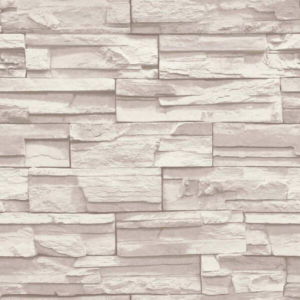 York Wallcoverings Natural Elements Flat Stone Wallpaper