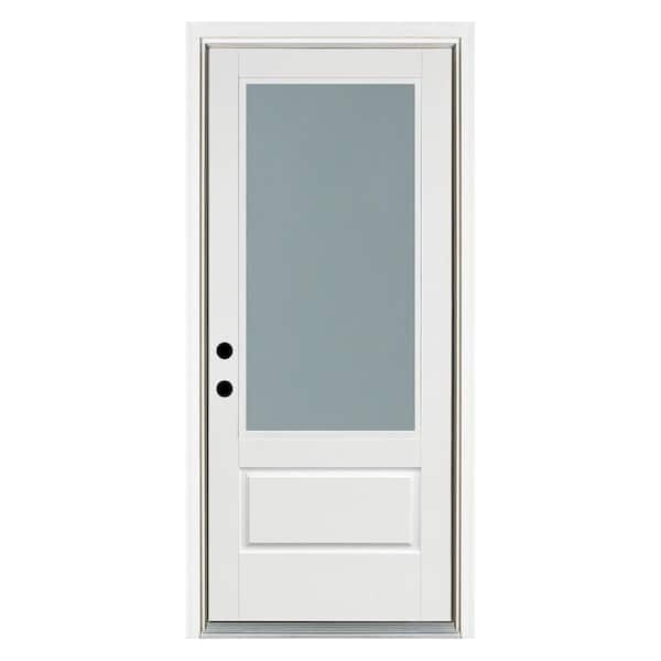 Therma-Tru Benchmark Doors 36-in X 80-in Fiberglass 3/4, 52% OFF