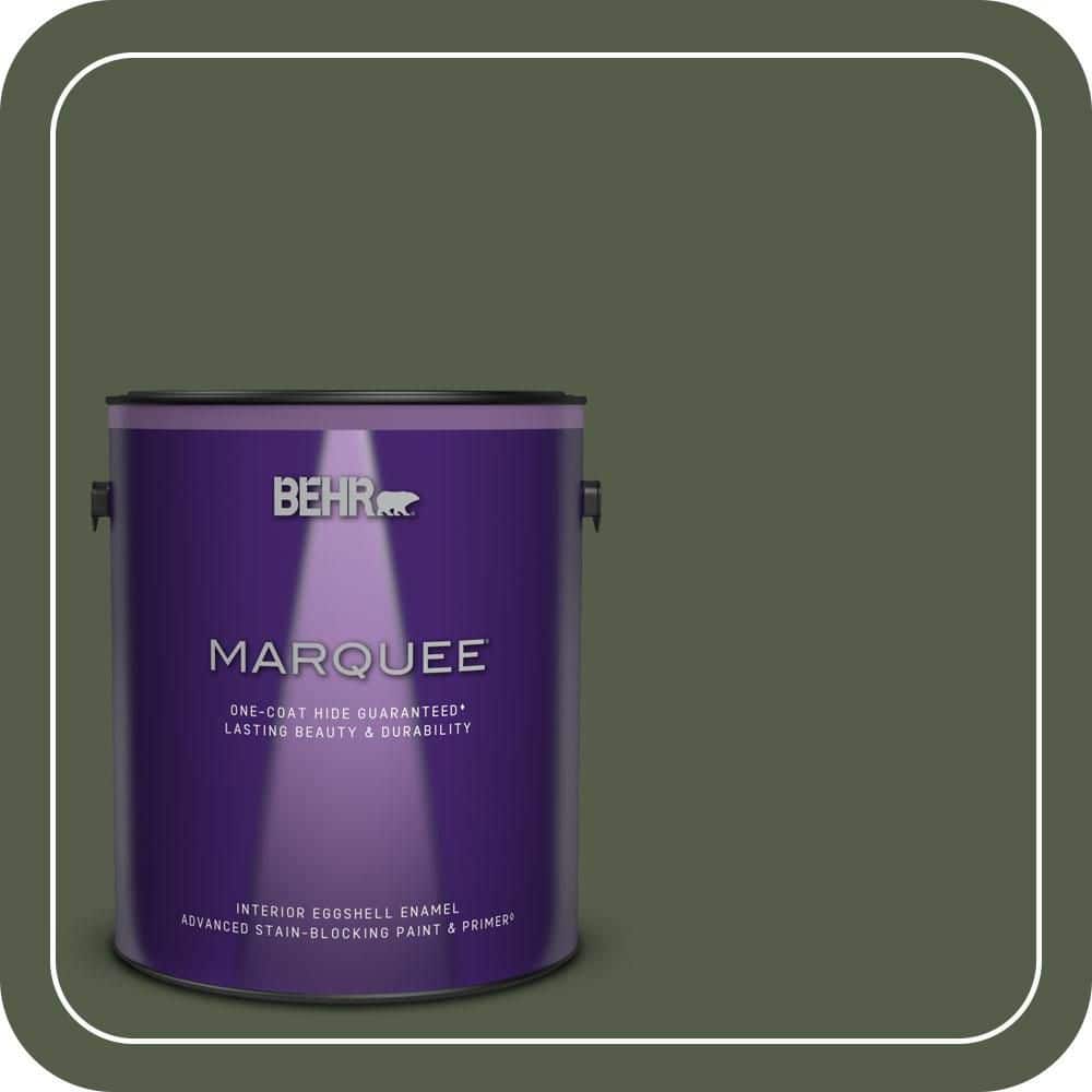 1 gal. #430F-7 Windsor Moss Eggshell Enamel Interior Paint & Primer product image for price tracking