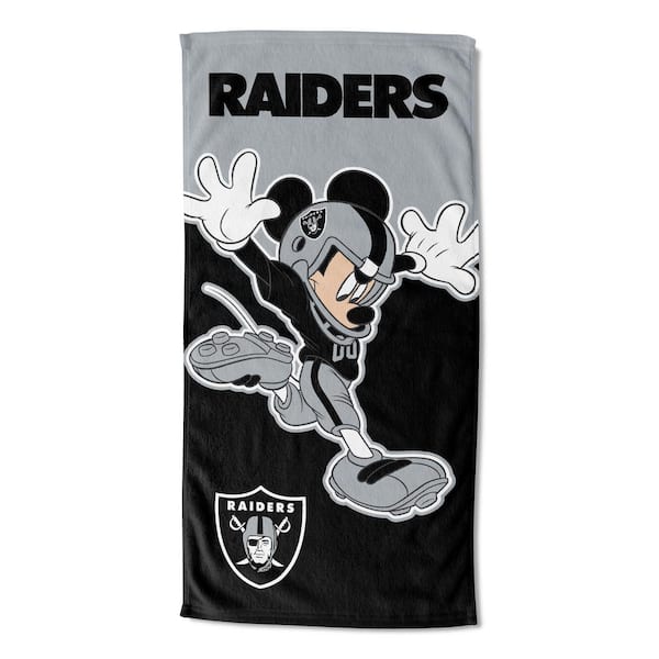 THE NORTHWEST GROUP Disney NFL Mickey Raiders Splash Hugger Beach Towel