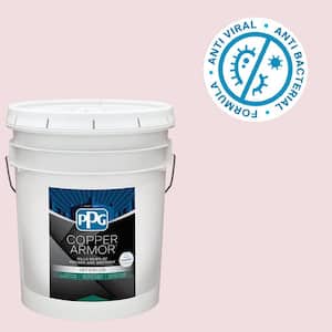 5 gal. PPG1183-1 Ballerina Semi-Gloss Antiviral and Antibacterial Interior Paint with Primer