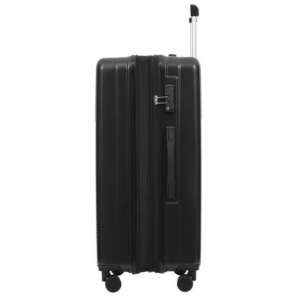 リアライズ　ブラック　Tバック　Lサイズ　T011 LIVACA 5-Piece Black ABS Plastic Hardside Lightweight Luggage Set