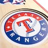 YouTheFan 3704572 12 x 12 in. MLB Texas Rangers 3D Logo Series Wall Art