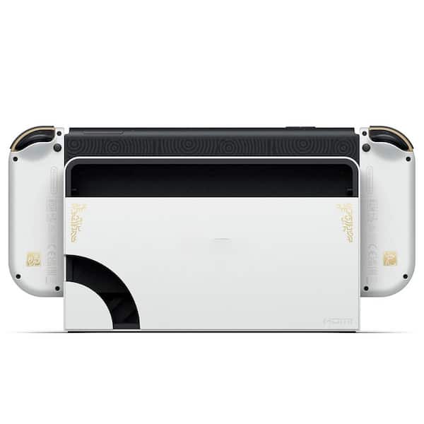Vrbgify 7 in. OLED Model Switch in Glossy White Dock with
