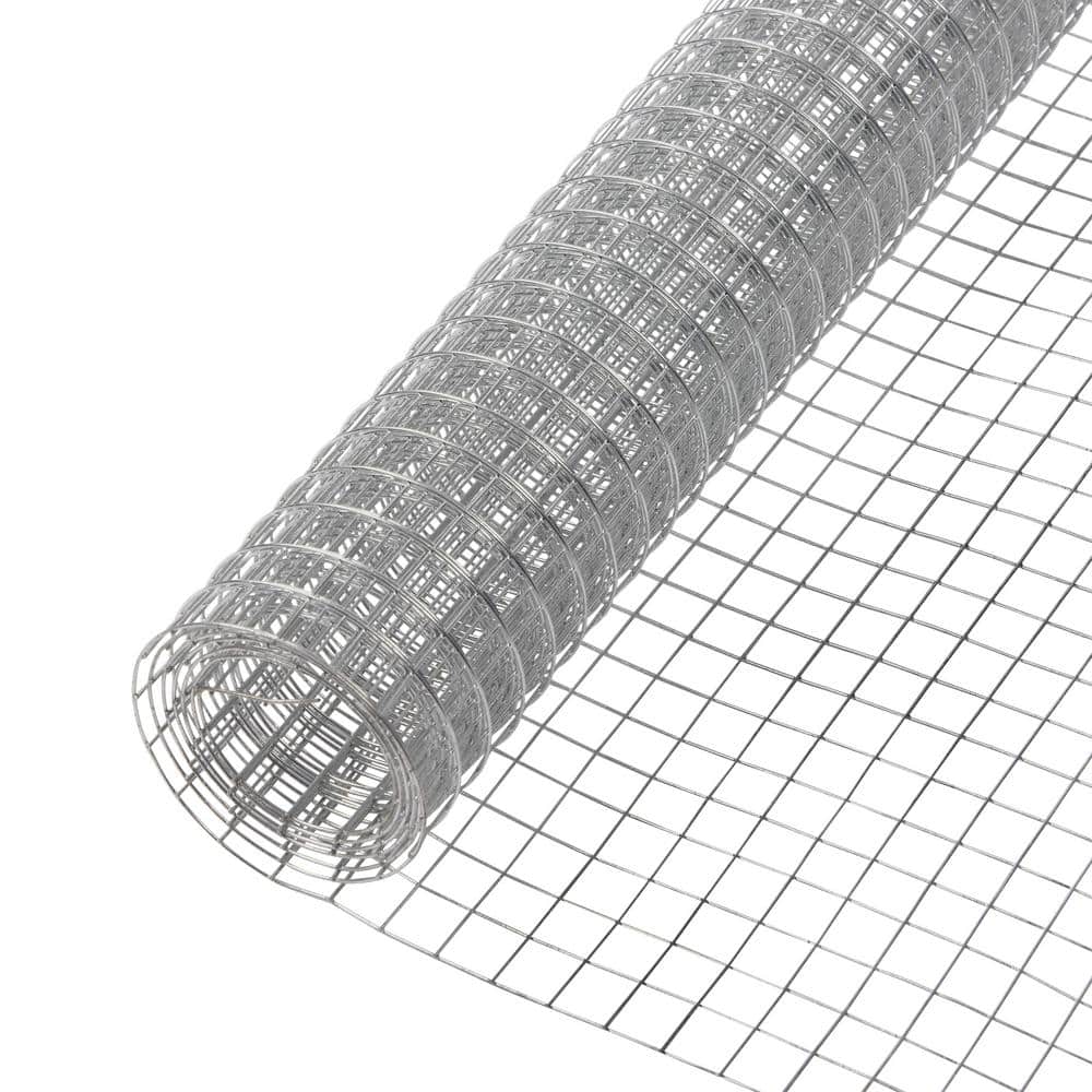 Silver 36" x 120" Metal Chicken Wire Fencing