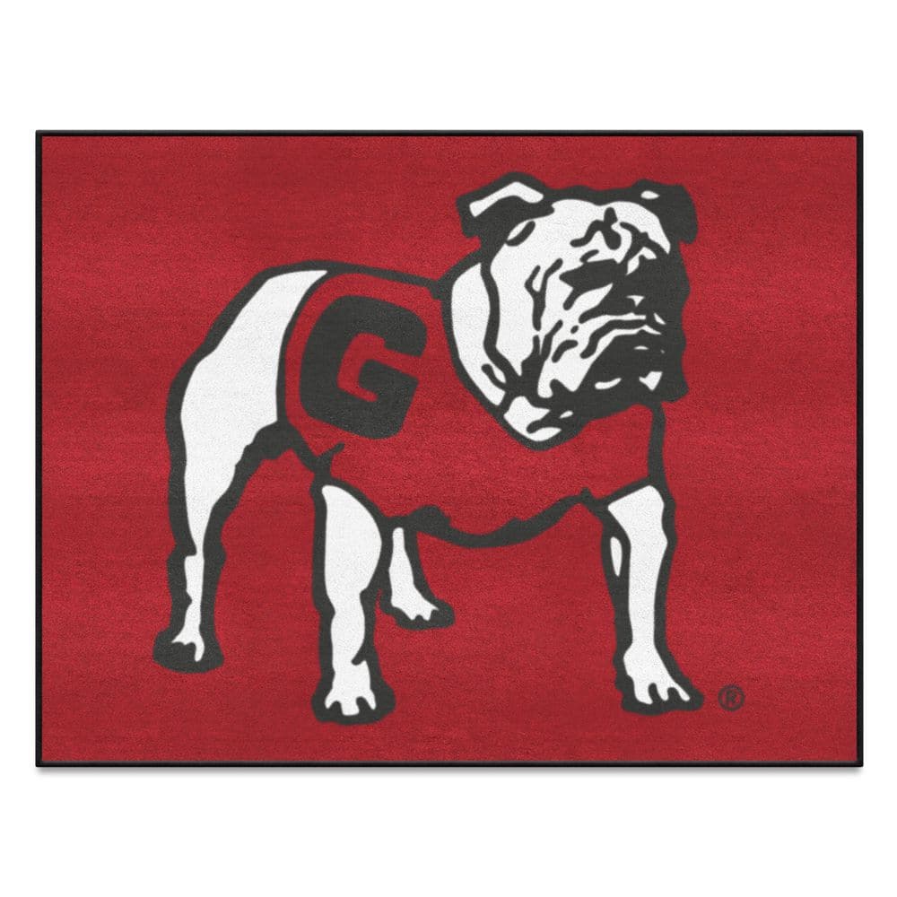 Georgia Bulldogs 3x4 Entry Rug