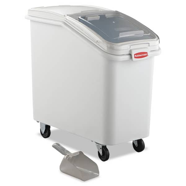 26.2 Gal. White ProSave Mobile Ingredient Bin