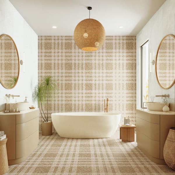 Echoes Scott Deco 24 in. x 24 in. Porcelain Floor and Wall Tile (15.5 sq. ft./Case)