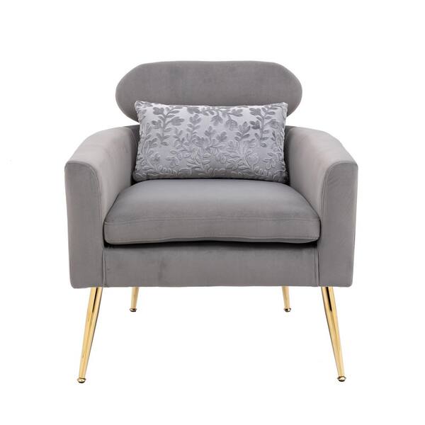 grey accent chair chaise