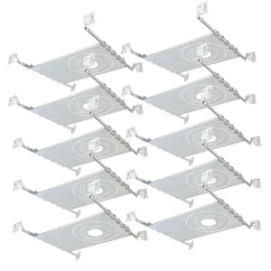 10-Pack New Construction Mounting Plate For 3 in./4 in. /6in. LED Recessed Downlight Fixtures