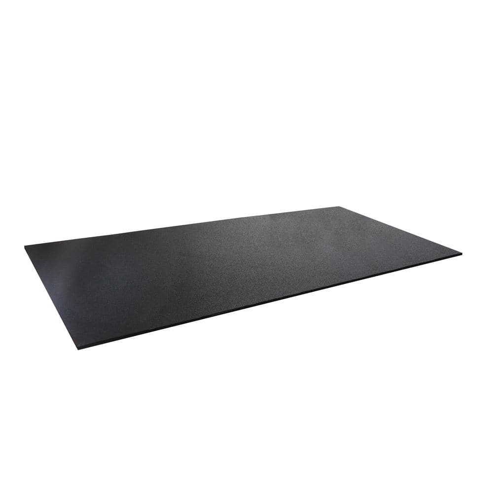 Falcon RMBV-35BK Rubber Floor Mat, 3' x 5', Black