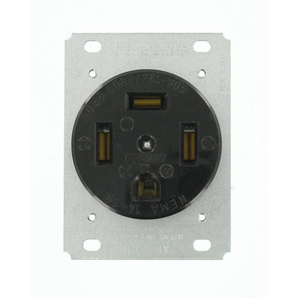 60 Amp 125/250-Volt Flush Mounting Grounding Outlet, Blade 9460 price history on PriceWatchPro