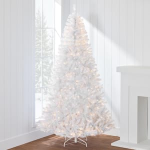 6 ft. Pre-Lit Incandescent Pine Artificial Christmas Tree with 250 Warm White Lights